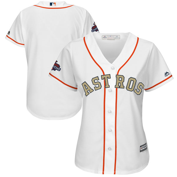 Houston Astros Women's baseball jersey