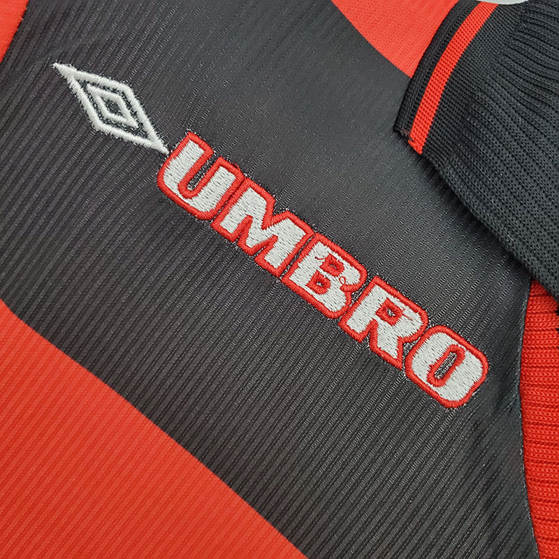 1999 Flamengo Home Retro Soccer Jersey