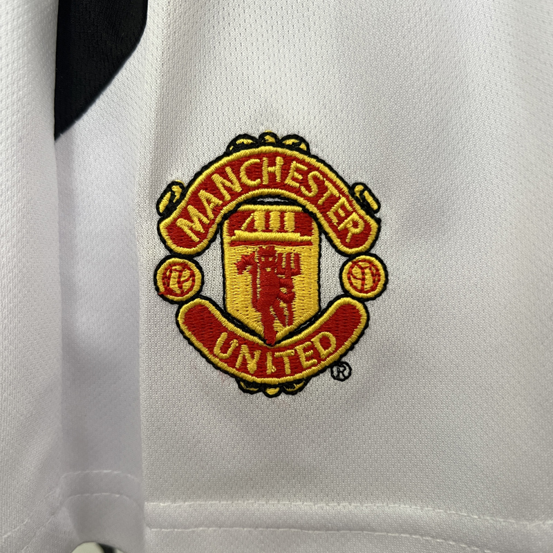 2002-2004 Man Utd Home Kids Retro Soccer Jersey