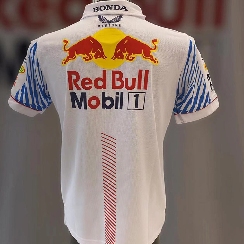 2023 F1 Red Bull White Racing Suit (有领广告版)