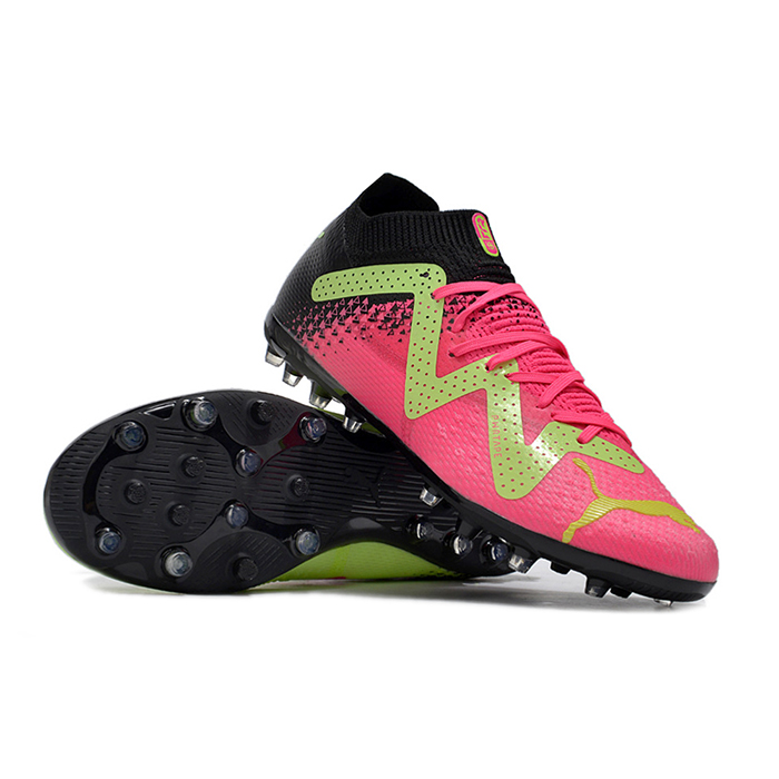 Future Ultimate MG Soccer Shoes-Red/Green-7204552