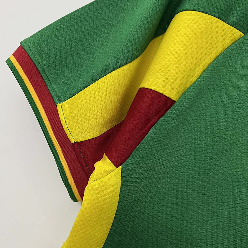 2002 Senegal Green Retro Soccer Jersey