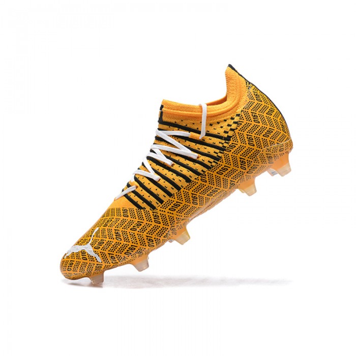 2022 World Cup Neymar Future Z 1.3 Teazer FG Soccer Shoes-Yellow/White-9244072