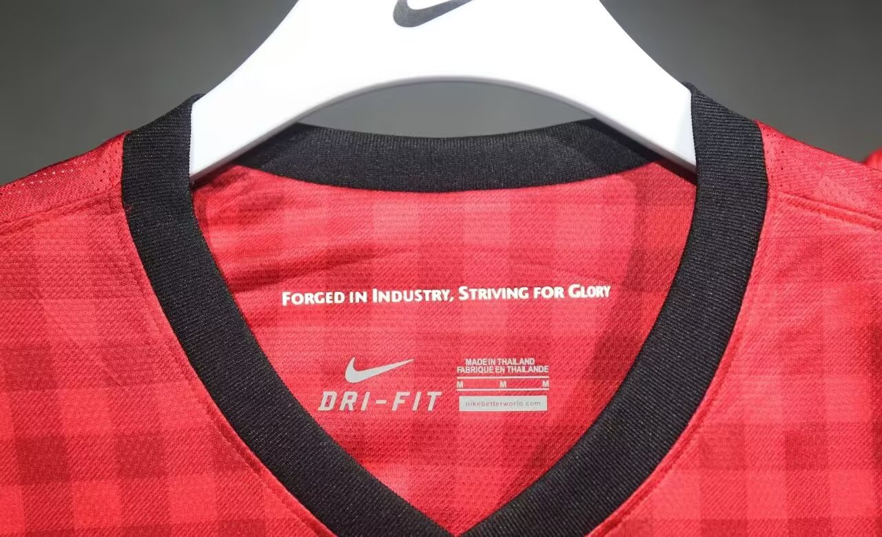 2012-2013 Man Utd Home Player Version 球员 Retro Soccer Jersey