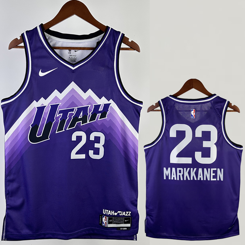23-24 JAZZ MARKKANEN #23 Purple City Edition To...