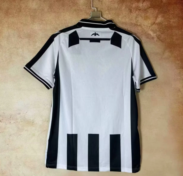 25-26 UD Levante Black White Fans Soccer Jersey