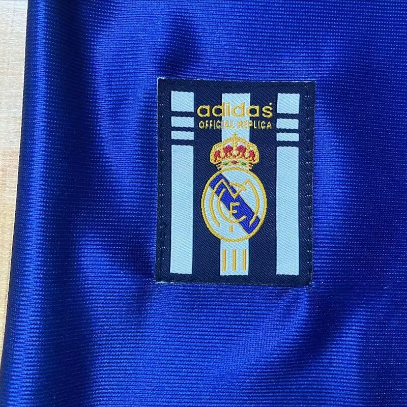 1998-1999 RMA Away Long Sleeve Retro Soccer Jersey (长袖)