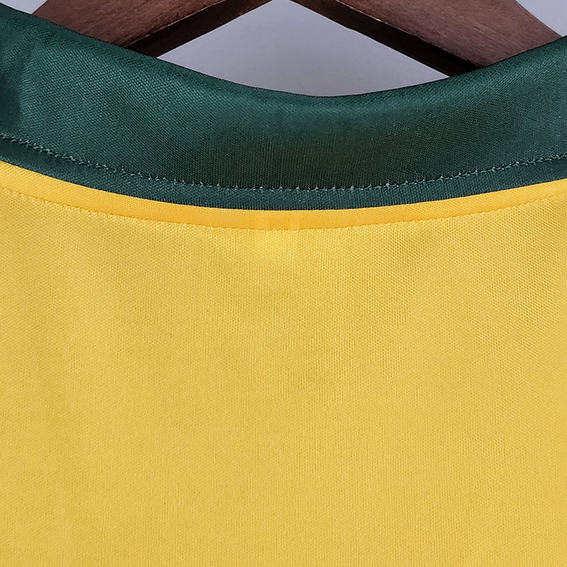 1988 Brazil Home Retro Soccer Jersey