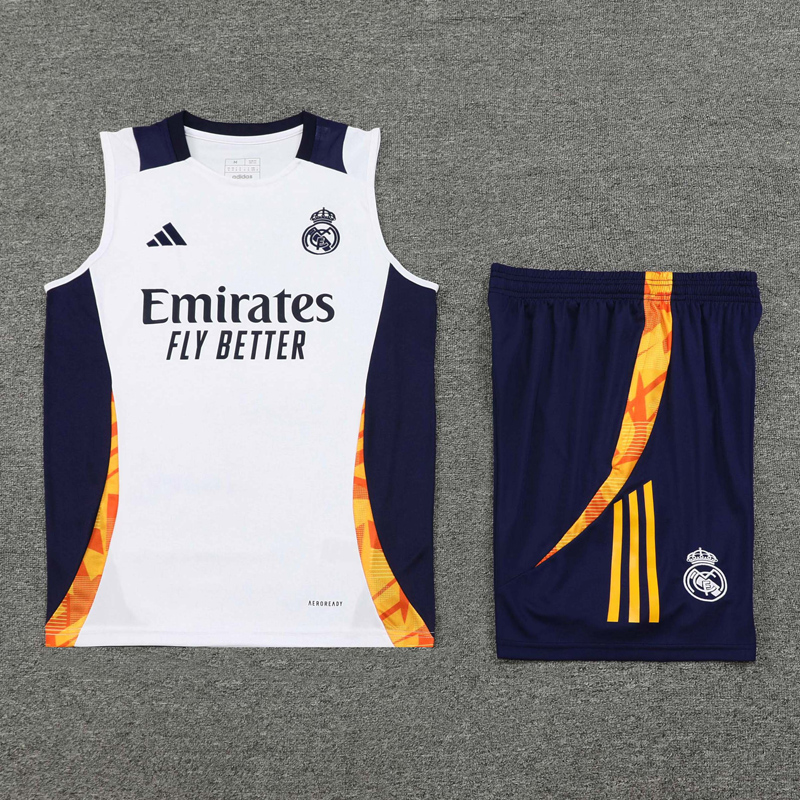 24-25 RMA White Tank top and shorts suit