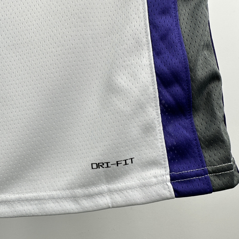 22-23 Kings SABONIS #11 White Top Quality Hot Pressing NBA Jersey