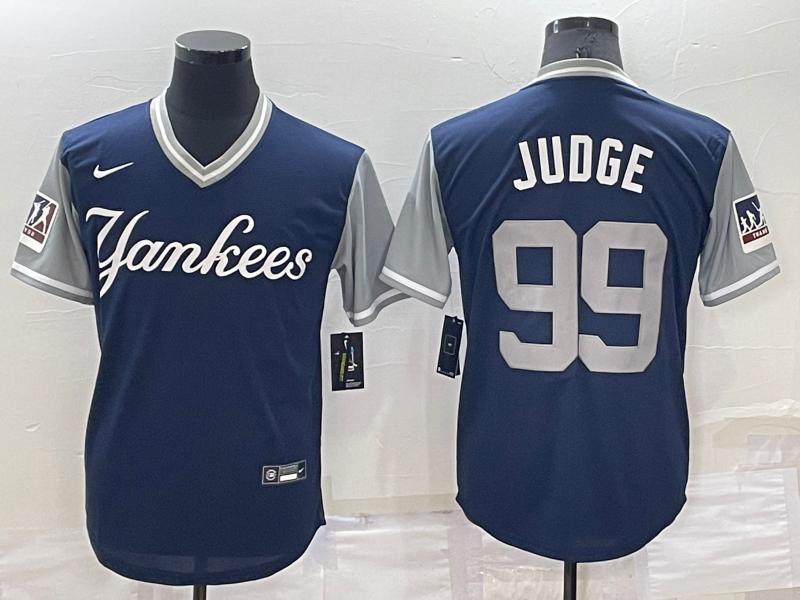 2022 Men's New York Yankees JUDGE 99 MLB Jersey