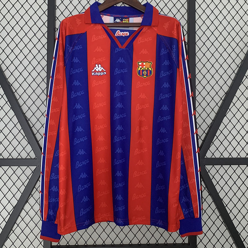 1996-1997 BAR Home Long Sleeve Retro Soccer Jer...