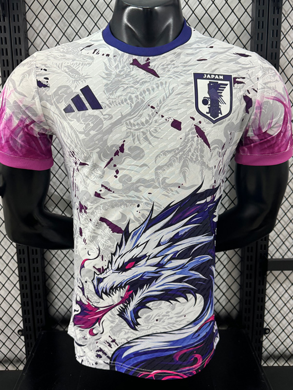 25-26 Japan White Pink Special Edition Player Version Soccer Jersey