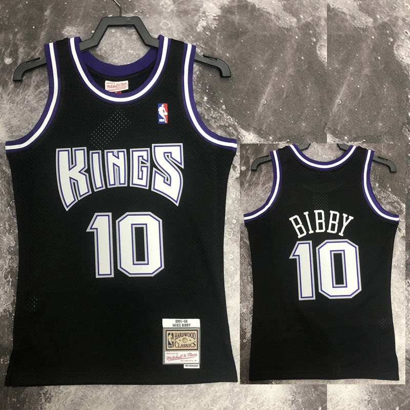 2001 Kings BIBBY #10 Black Retro Top Quality Ho...