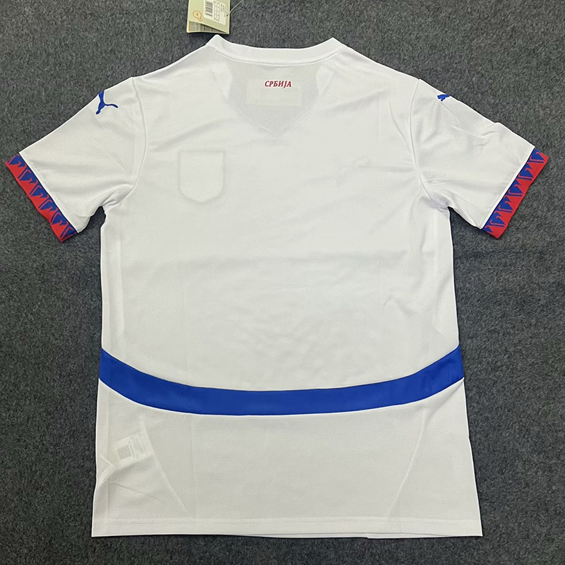 24-25 Serbia Away Fans Soccer Jersey