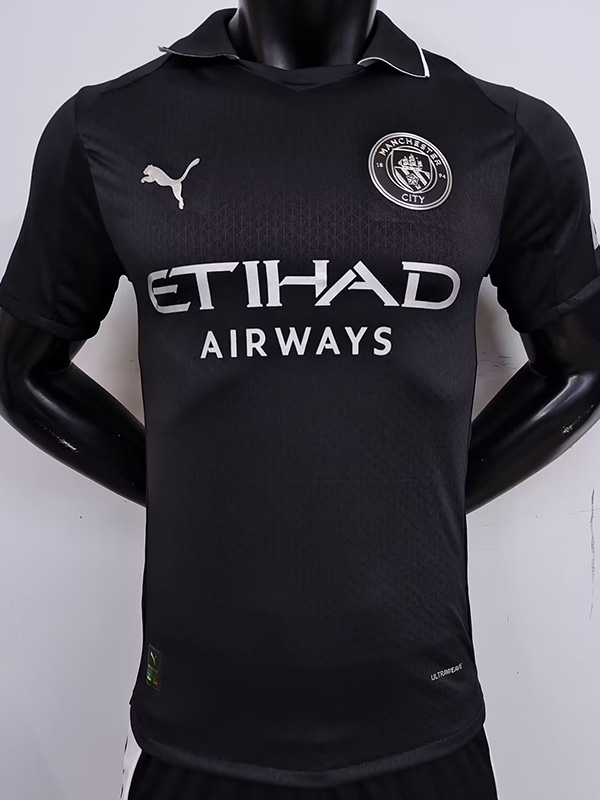 25-26 Man City Black Special Edition Player Version Soccer Jersey