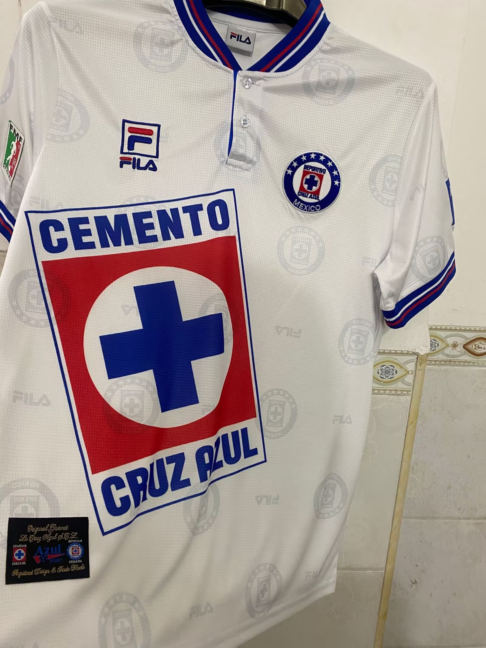 1998-1999 Cruz Azul Away Retro Soccer Jersey