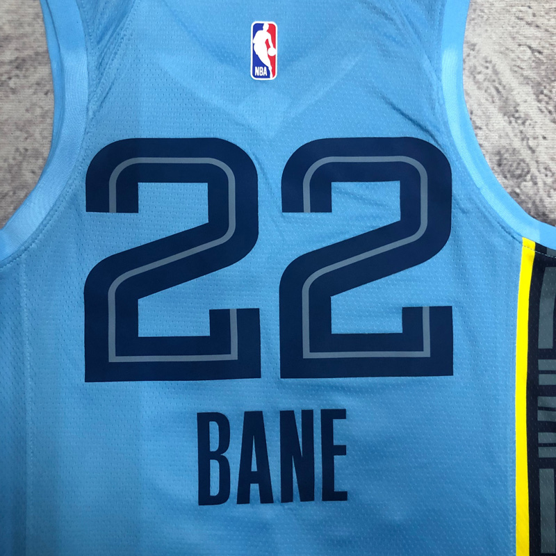 22-23 GRIZZLIES BANE #22 Blue Top Quality Hot P...