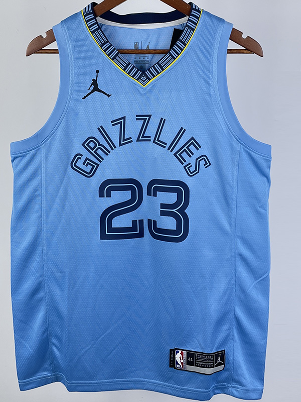 20-21 GRIZZLIES ROSE #23 Blue Top Quality Hot P...