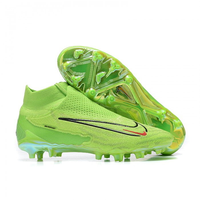 Phantom GX Elite FG High Soccer Shoes-Green/Black-6906251