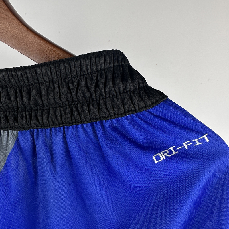 23-24 NETS Black City Edition Top Quality NBA Pants (涂鸦)