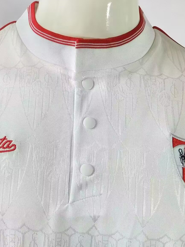 1991-1992 Sevilla Home Retro Soccer Jersey