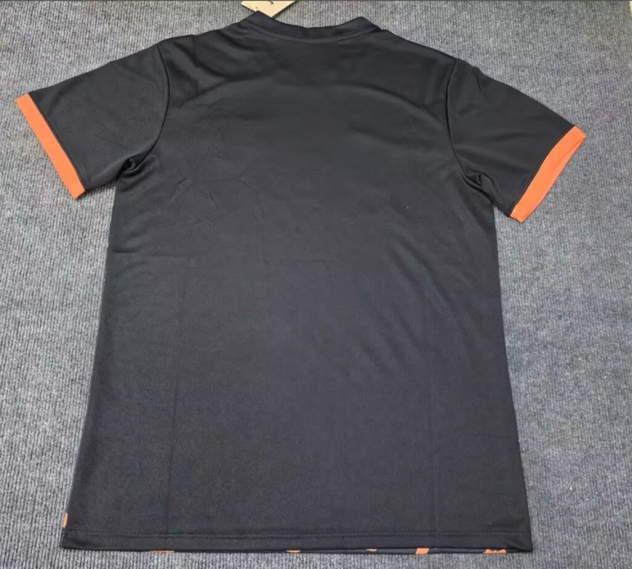 25-26 BAR Black Orange Special Edition Fans Training Shirts
