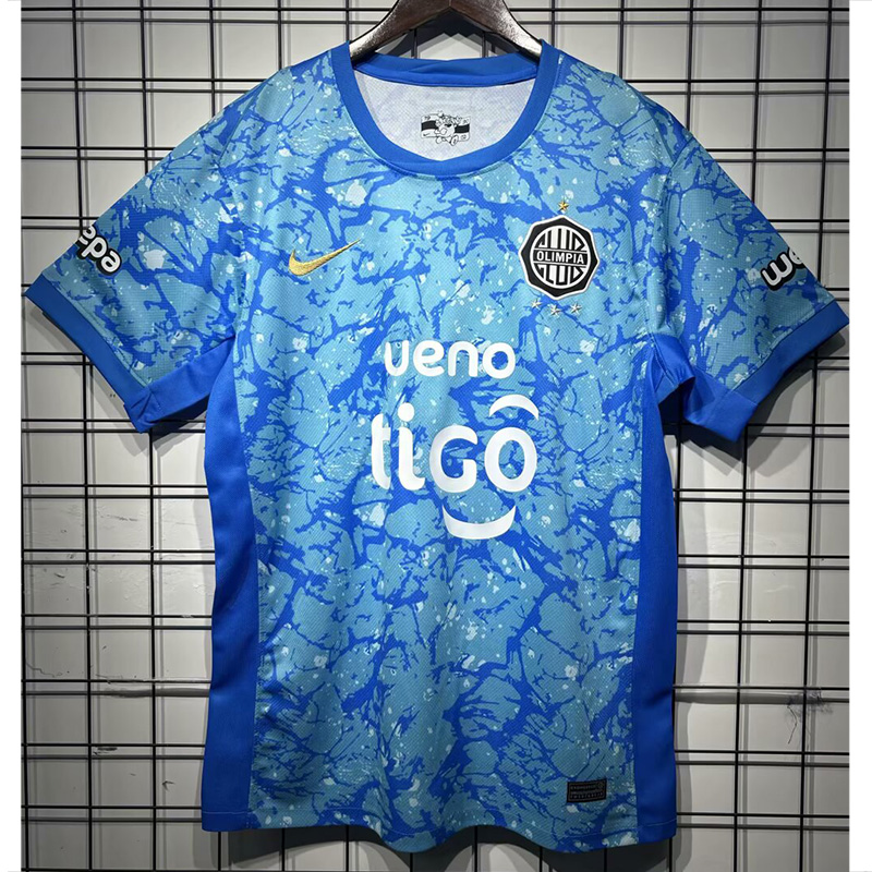 25-26 Corinthians Blue Fans Soccer Jersey