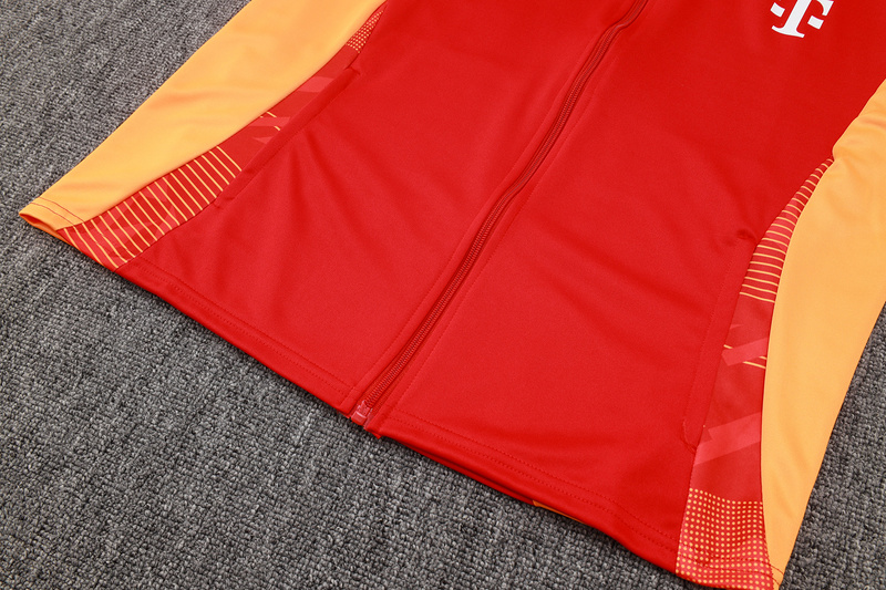 2024/25 Bayern  Red Jacket Tracksuit