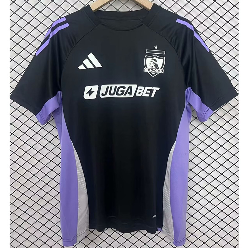 25-26 Colo-Colo Black Training Shirts