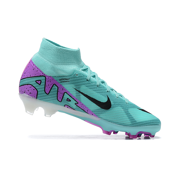 Air Zoom Mercurial Superfly IX Elite FG High Soccer Shoes-Blue/Purple-6483363