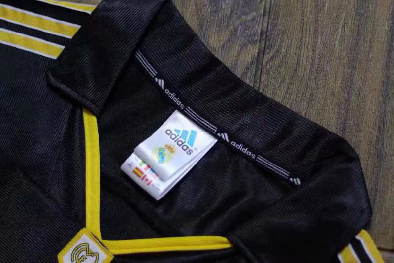 1998-2000 RMA Away Long Sleeve Retro Soccer Jer...