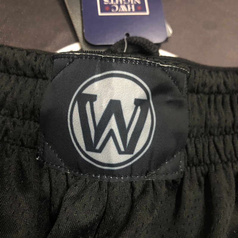 2019-20 WARRIORS Black Top Quality NBA Pants