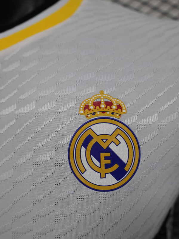 24-25 RMA White Special Edition Player Version Soccer Jersey #花蛇