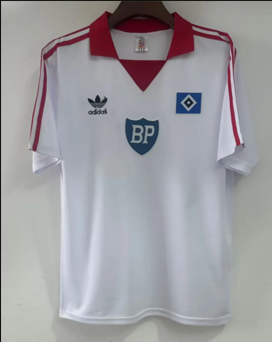 1980-1981 Hamburg SV Home Retro Soccer Jersey