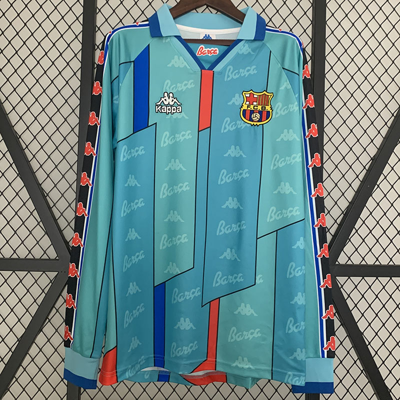 1996-1997 BAR Away Long Sleeve Retro Soccer Jer...