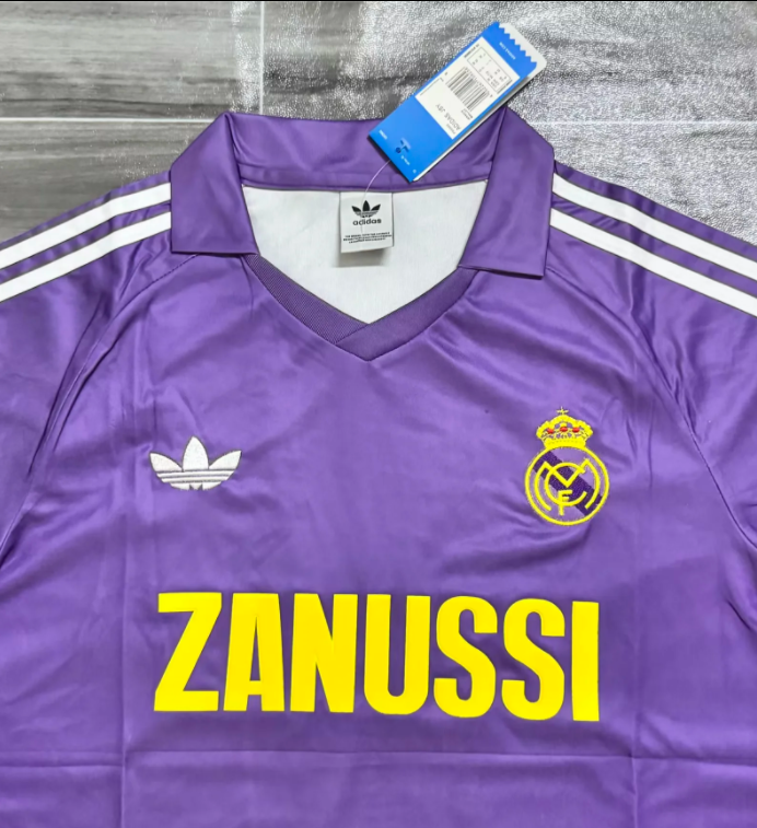 1984-1985 RMA Away Retro Soccer Jersey