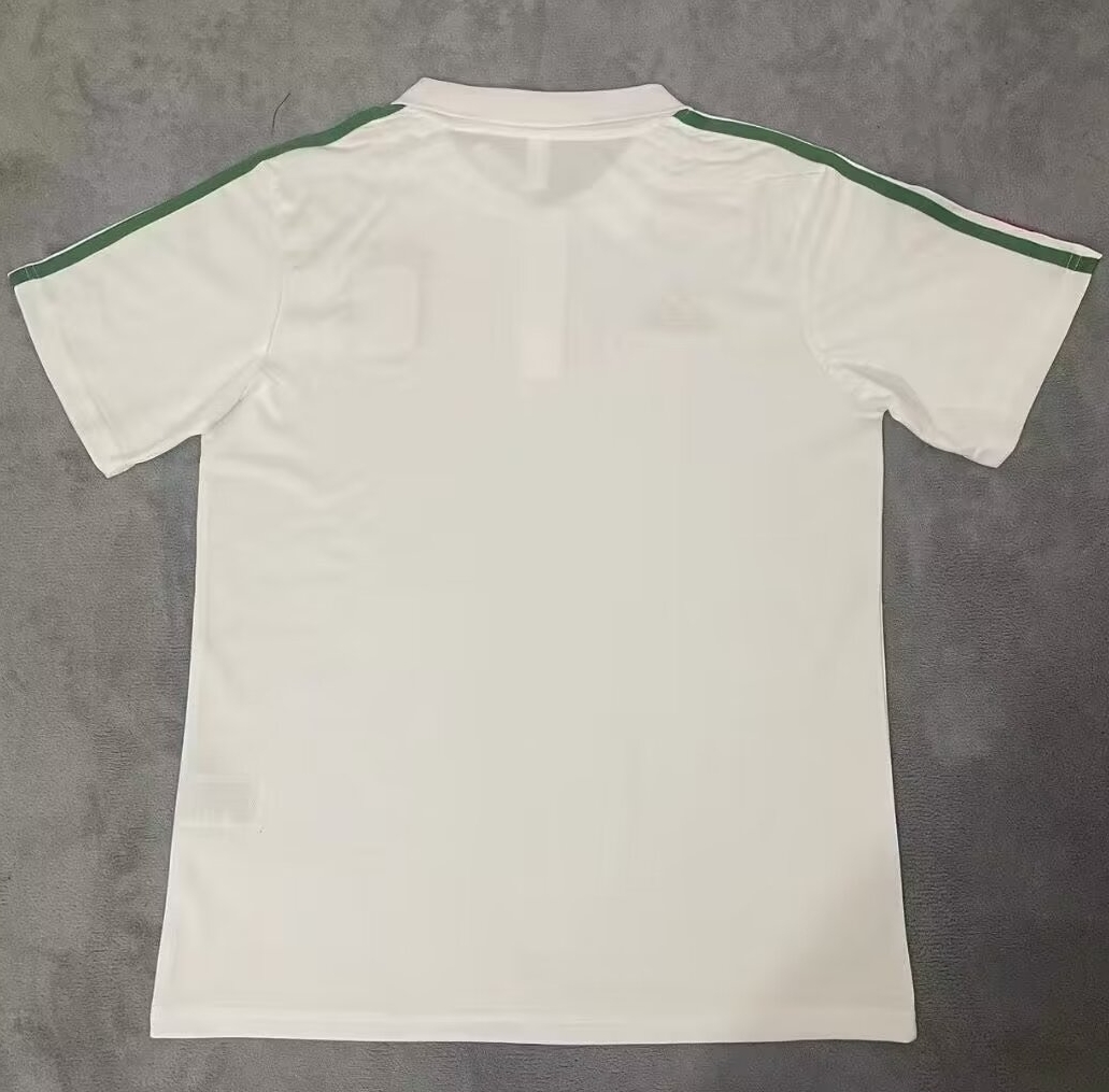 24-25 Italy White Polo Short Sleeve