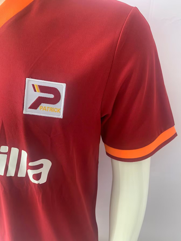 1982-1983 Roma Home Retro Soccer Jersey