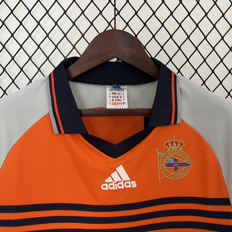 1998-1999 La Coruna Third Retro Soccer Jersey