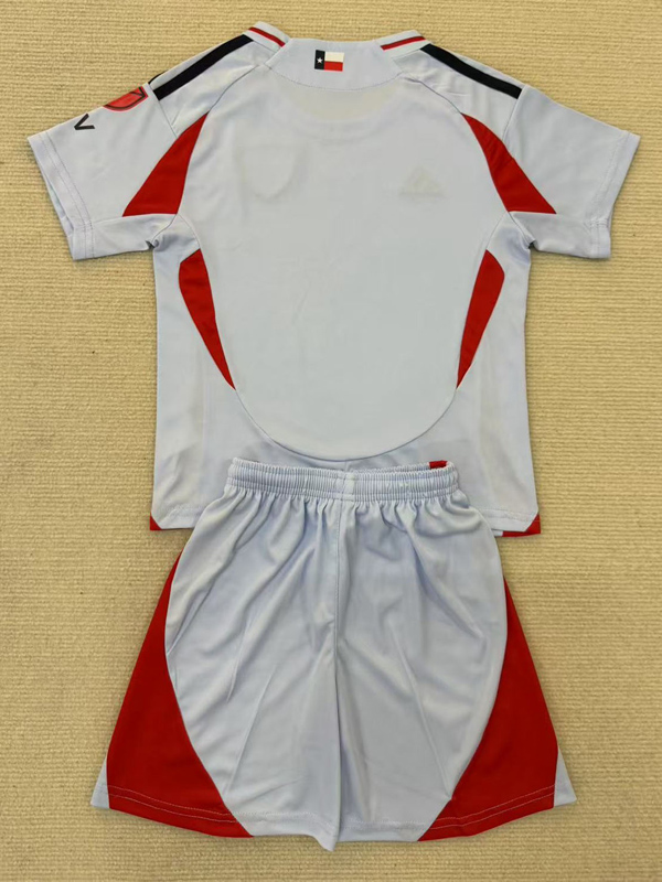 25-26 Dallas Away Kids Soccer Jersey (带章)