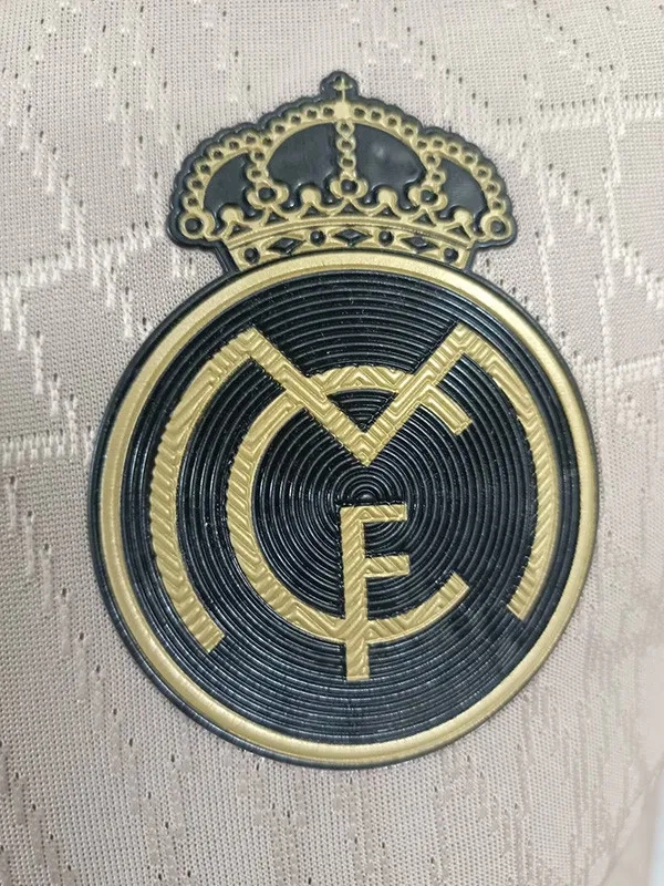 24-25 RMA Apricot Yellow Special Edition Player Version Soccer Jersey