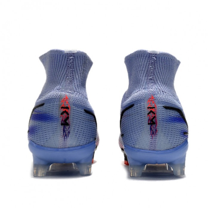 Mbappé Superfly 8 Elite FG High Soccer Shoes-Purple/Red-5179051