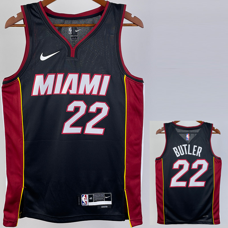 22-23 HEAT BUTLER #22 Black Top Quality Hot Pre...