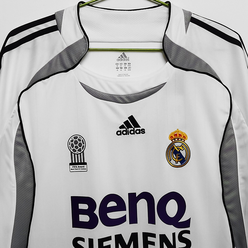 2006-2007 RMA Home Long Sleeve Retro Soccer Jer...