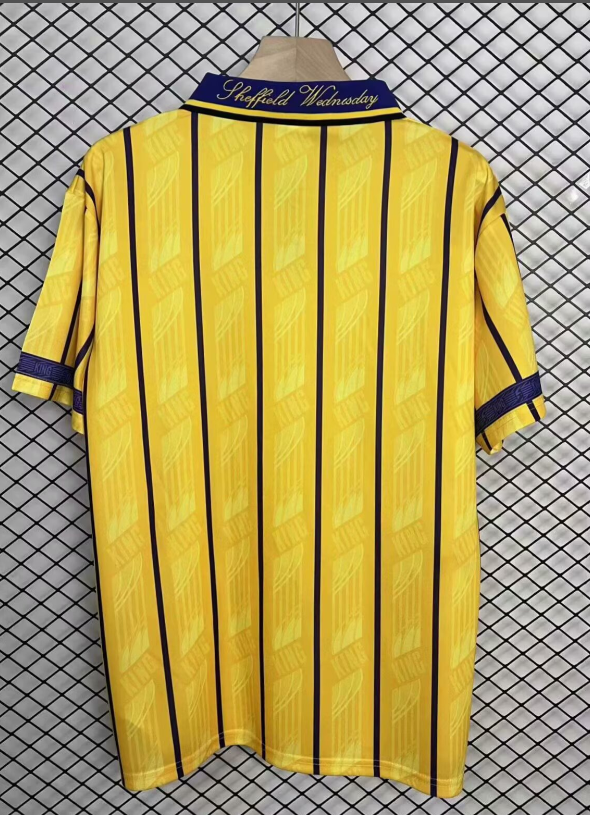 1994-1995 Sheffield Wednesday Away Retro Soccer Jersey
