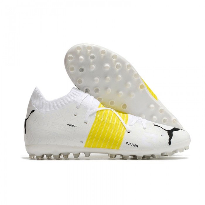 Future Z 1.2 Soccer Shoes-White/Yellow-3948666