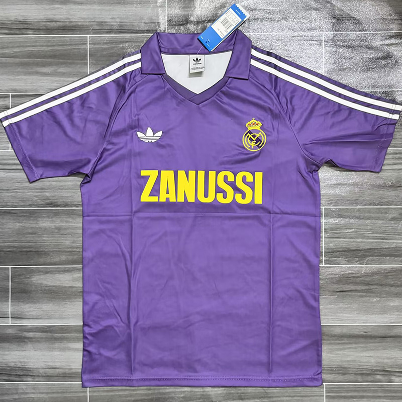 1984-1985 RMA Away Retro Soccer Jersey