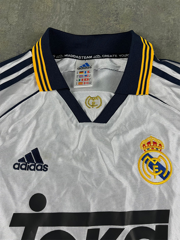 1998-2000 RMA Home Long Sleeve Retro Soccer Jer...