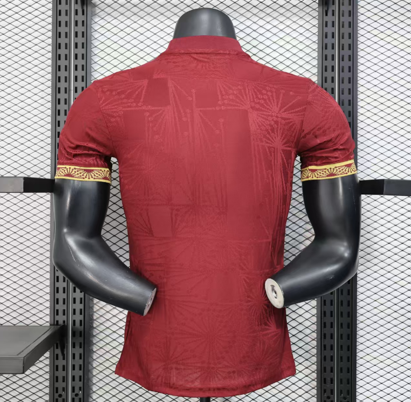 25-26 Mexico Special Edition Red Player Version Soccer Jersey *三叶草